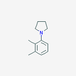 1-(2,3-Dimethylphenyl)pyrrolidine结构式