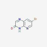 Structure of 7-bromo-4H-pyrido[2,3-b]pyrazin-3-one