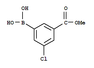 Structure of Methyl 3-borono-5-chlorobenzoate