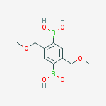 Structure of 2,5-Bis(methoxymethyl)-1,4-phenylenediboronic acid