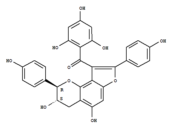 Structure of Daphnodorin B