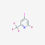 Structure of 2-Fluoro-4-iodo-6-(trifluoromethyl)pyridine