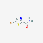 Structure of 5-Bromothizole-2-carboxamide