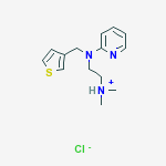 Structure of thenyldiamine hydrochloride