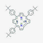 Structure of 5,10,15-tris(4-tert-butylphenyl) corrole