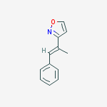 Structure of 3-(1-methyl-2-phenylethenyl)Isoxazole