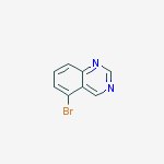 Structure of 5-Bromo-quinazoline
