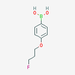Structure of 4-(3-Fluoro-propoxy)-benzenebornic acid