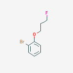 Structure of 1-Bromo-2-(3-fluoro-propoxy)-benzene