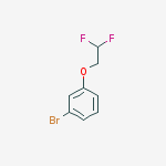 Structure of 1-Bromo-3-(2,2-difluoro-ethoxy)-benzene