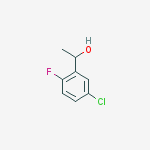 Structure of 1-(5-CHLORO-2-FLUOROPHENYL)ETHAN-1-OL