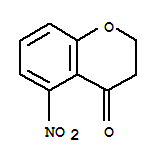Structure of 5-NITRO-4-CHROMANONE