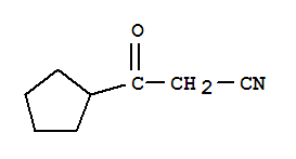 Structure of 3-CYCLOPENTYL-3-OXO-PROPIONITRILE