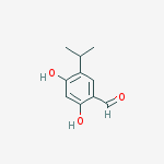 Structure of 2,4-Dihydroxy-5-isopropylbenzaldehyde