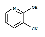 2-羟基吡啶-3-甲腈结构式