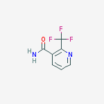 Structure of 2-(Trifluoromethyl)-3-pyridinecarboxamide
