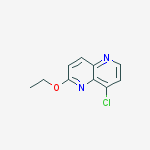 Structure of 8-Chloro-2-ethoxy-1,5-naphthyridine