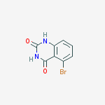 Structure of 5-BroMoquinazoline-2,4(1H,3H)-dione