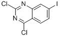 2,4-二氯-7-碘喹唑啉结构式