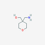 Structure of [4-(AMINOMETHYL)TETRAHYDRO-2H-PYRAN-4-YL]METHANOL