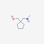 Structure of {1-[(methylamino)methyl]cyclopentyl}methanol