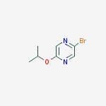 Structure of 2-Bromo-5-isopropoxypyrazine