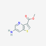 Structure of METHYL 6-AMINOTHIENO[3,2-B]PYRIDINE-3-CARBOXYLATE