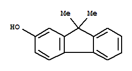 Structure of 9H-Fluoren-2-ol,9,9-dimethyl-