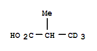 2-METHYL-D3-PROPIONIC ACID结构式