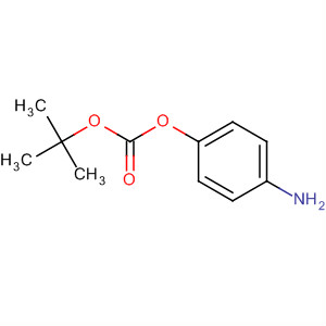 Structure of Carbonic acid, 4-aminophenyl 1,1-dimethylethyl ester
