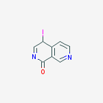 Structure of 4-iodo-2,7-naphthyridin-1(2H)-one
