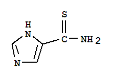 Structure of 1H-IMIDAZOLE-4-CARBOTHIOAMIDE
