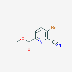 Structure of Methyl 5-broMo-6-cyanopicolinate