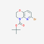 tert-butyl 6-bromo-2H-pyrido[3,2-b][1,4]oxazine-4(3H)-carboxylate结构式