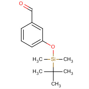 Benzaldehyde, 3-[[(1,1-dimethylethyl)dimethylsilyl]oxy]-结构式