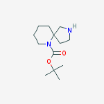 Structure of TERT-BUTYL 2,6-DIAZASPIRO[4.5]DECANE-6-CARBOXYLATE