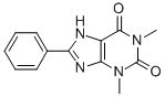 Structure of 8-PHENYLTHEOPHYLLINE