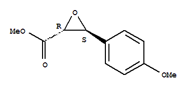 Structure of 2,3-Epoxy-3-(4-methoxyphenyl)propronate