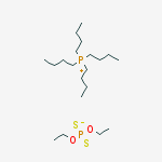 Structure of TETRABUTYLPHOSPHONIUM O,O-DIETHYL PHOSPHORODITHIOATE