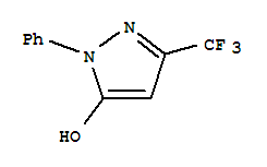 Structure of 2-Phenyl-5-trifluoromethyl-2H-pyrazol-3-ol