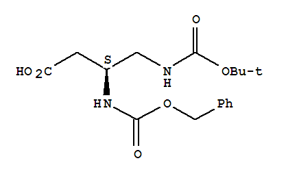 Structure of Z-D-DBU(BOC)-OH