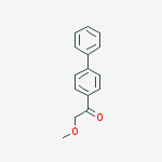 1-（[1,1'-联苯]-4-基）-2-甲氧基乙酮结构式