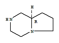 Structure of (R)-1,4-Diazobicyclo[4.3.0]nonane