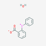Structure of (2-CARBOXYPHENYL)PHENYLIODONIUM HYDROXIDE INNER SALT