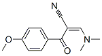 2-[(DIMETHYLAMINO)METHYLENE]-3-(4-METHOXYPHENYL)-3-OXO-PROPANENITRILE结构式