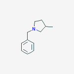 Structure of 1-Benzyl-3-methylpyrrolidine