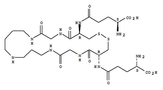 Structure of Trypanothione trifluoroacetate salt