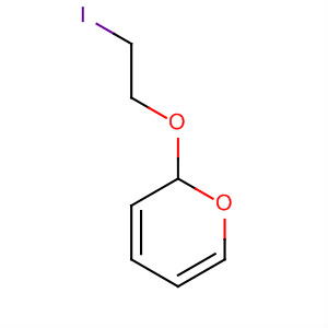 Structure of 2H-Pyran, tetrahydro-2-(2-iodoethoxy)-