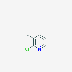 Structure of 2-CHLORO-3-ETHYL PYRIDINE