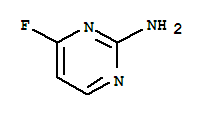 2-Pyrimidinamine,4-fluoro-结构式